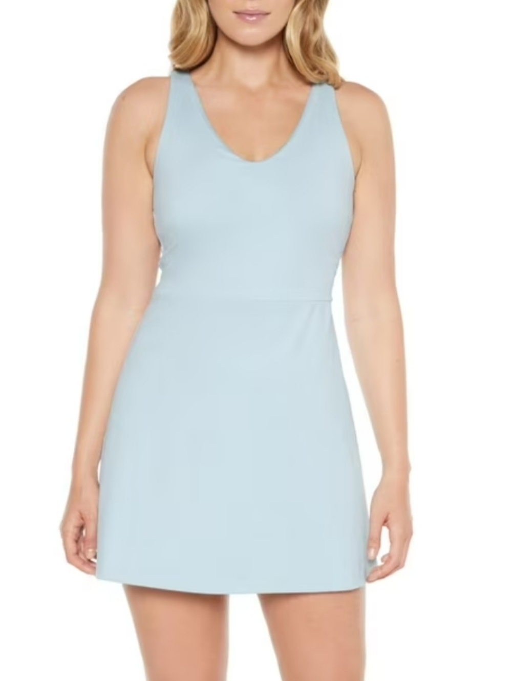 GAPFit Active  Light Blue Sleeveless Tank Dress, Size Small